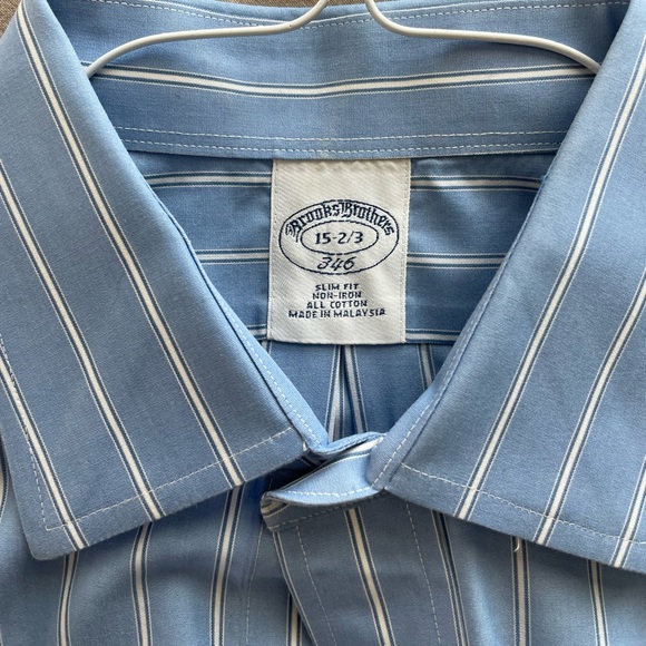 Brooks Brothers Dress Shirt, Slim Fit - Picture 3 of 3
